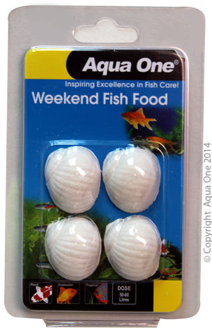 AQUAONE WEEKEND FISH FEEDER 20G - 95004