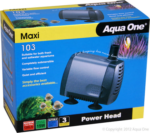 MAXI POWER HEAD 1200L/HR