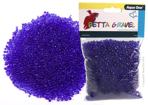 Betta Gravel Glass Purple 350g