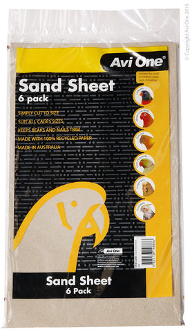 Sand Sheet Bird 6pk