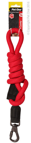 Leash Comfy 120cm Rope 13mm Red