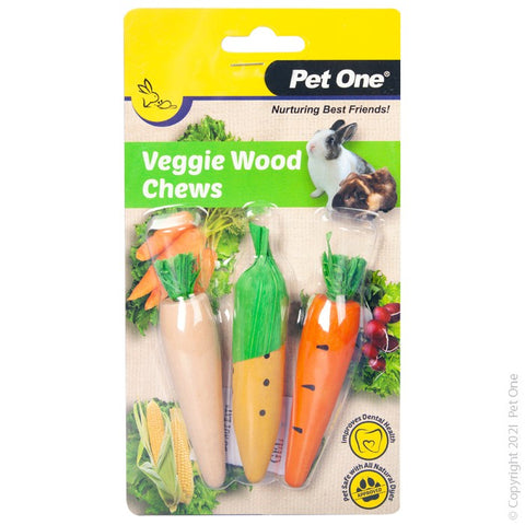 Veggie Wood Chews 3 Pack