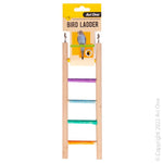 Bird Toy Wooden Ladder With 5 Sand Steps