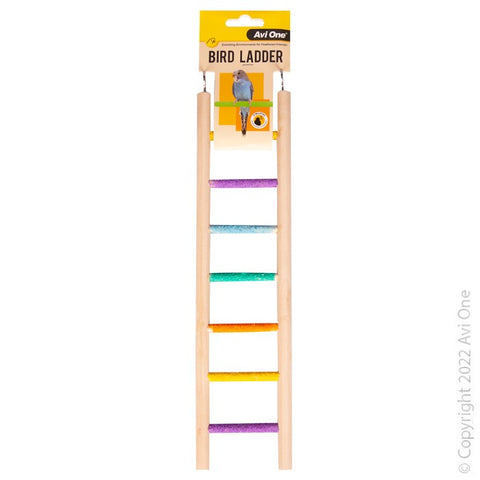 Bird Toy Wooden Ladder With 7 Sand Steps