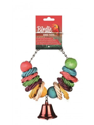 Birdie Rainbow Circles Toy 32x6cm