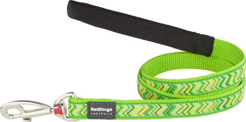 12MM 1.2M/4FT FLANNO LIME GREEN LEAD