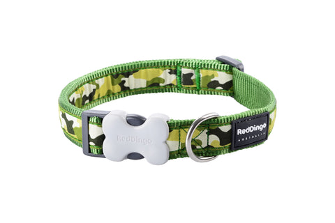 15MM CAMOUFLAGE GREEN COLLAR