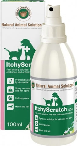 100ML ITCHYSCRATCH NATURAL ANIMAL SOLUTI