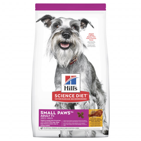 1.5KG ADULT 7+ SMALL PAWS HILLS SCIENCE DIET