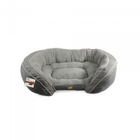 LAM Luxury Lounge Bed Grey 78 x 60 x 21