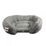 LAM Luxury Lounge Bed Grey 94 x 61 x 22