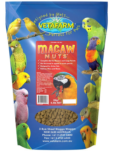 2KG MACAW NUTS V/FARM