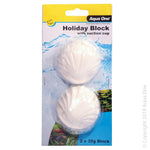 Block Holiday Fish Food W/suction Cup 2 X 35G