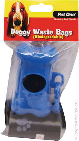 DOGGY WASTE BAGS/ROLL 20PC 57791