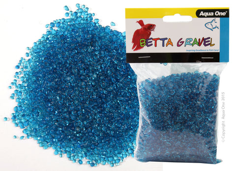 Betta Gravel Glass Blue 350g