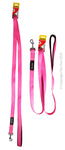 Leash Nylon Padded 180cm 25mm Pink