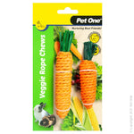 Veggie Rope For Small Animals Twin Pack - Carrots