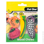 Wood Chews For Small Animals 4 Pack (S/M)