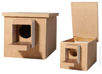 Wooden Budgie Nest Box 16x22.5x15cm