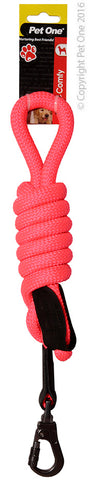 Leash Comfy 120cm Rope 13mm Pink
