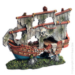 Ornament Pirate Ship S 19.5x8x16cmh