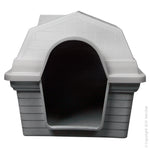Plastic Kennel Small 69x56x52 Cm Grey