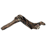 Reptile Jungle Ceramic Branch With Sedum Walnut Grey 20x5x5.5cm