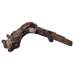 Reptile Jungle Ceramic Branch With Sedum Walnut Grey 25x8.2x8.4cm