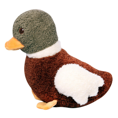 Dog Toy Plush Squeaky w Crinkle Duck 22cmH