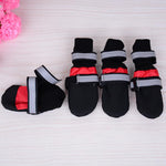 DOG WATERPROOF BOOTS RED SMALL (6.5 X 5CM)
