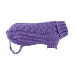 HUSKIMO DOG JUMPER FRENCHKNIT LAVENDER 46CM