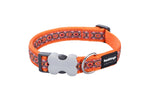 12MM SNAKE EYES ORANGE COLLAR