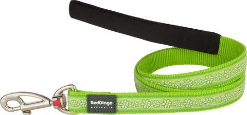 20MM 1.2M/4FT FLANNO LIME GREEN LEAD