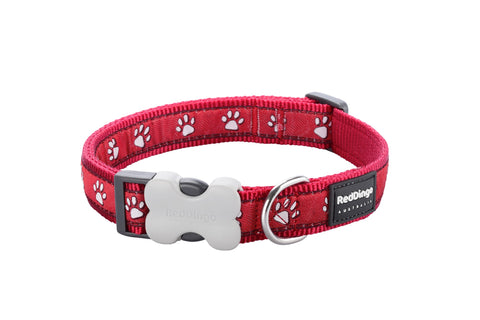 25MM DESERT PAW RED COLLAR