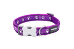 12MM DESERT PAW PURPLE COLLAR