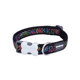 12MM SQUIGGLES BLACK COLLAR