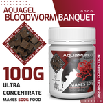 100G AQUAGEL BLOODWORM BANQUET AQUAMUNCH