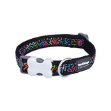 15MM SQUIGGLES BLACK COLLAR